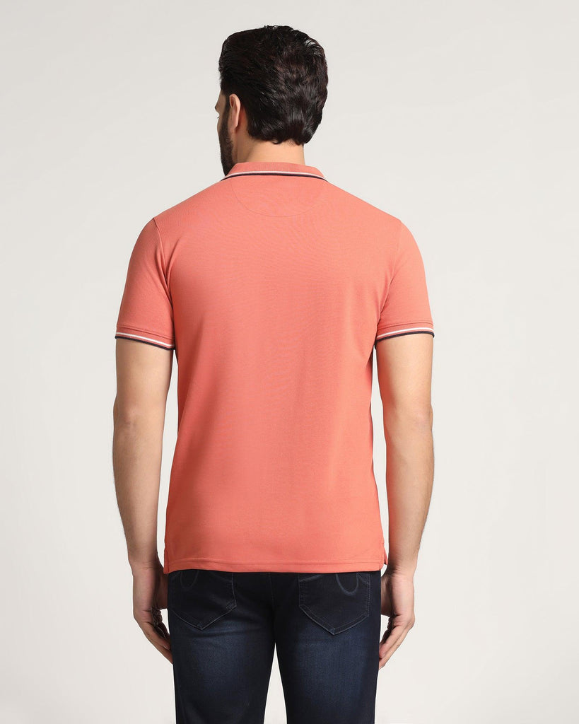 Polo Apricot Solid T-Shirt - Ollie