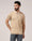 Polo Beige Solid T-Shirt - Gill