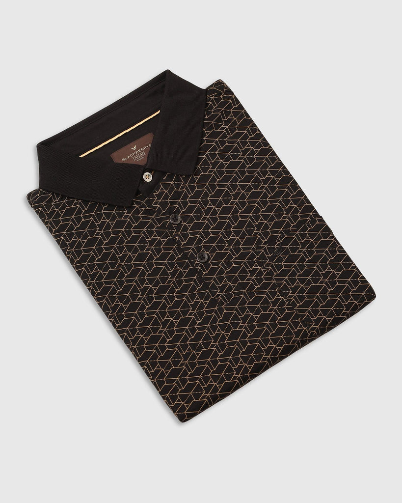 Polo Black Printed T-Shirt - Timmy