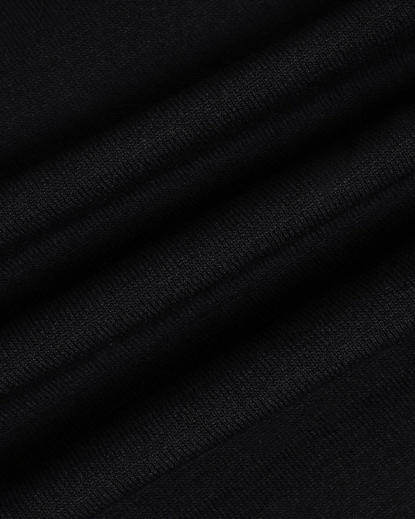 Polo Black Solid T-Shirt - Remi