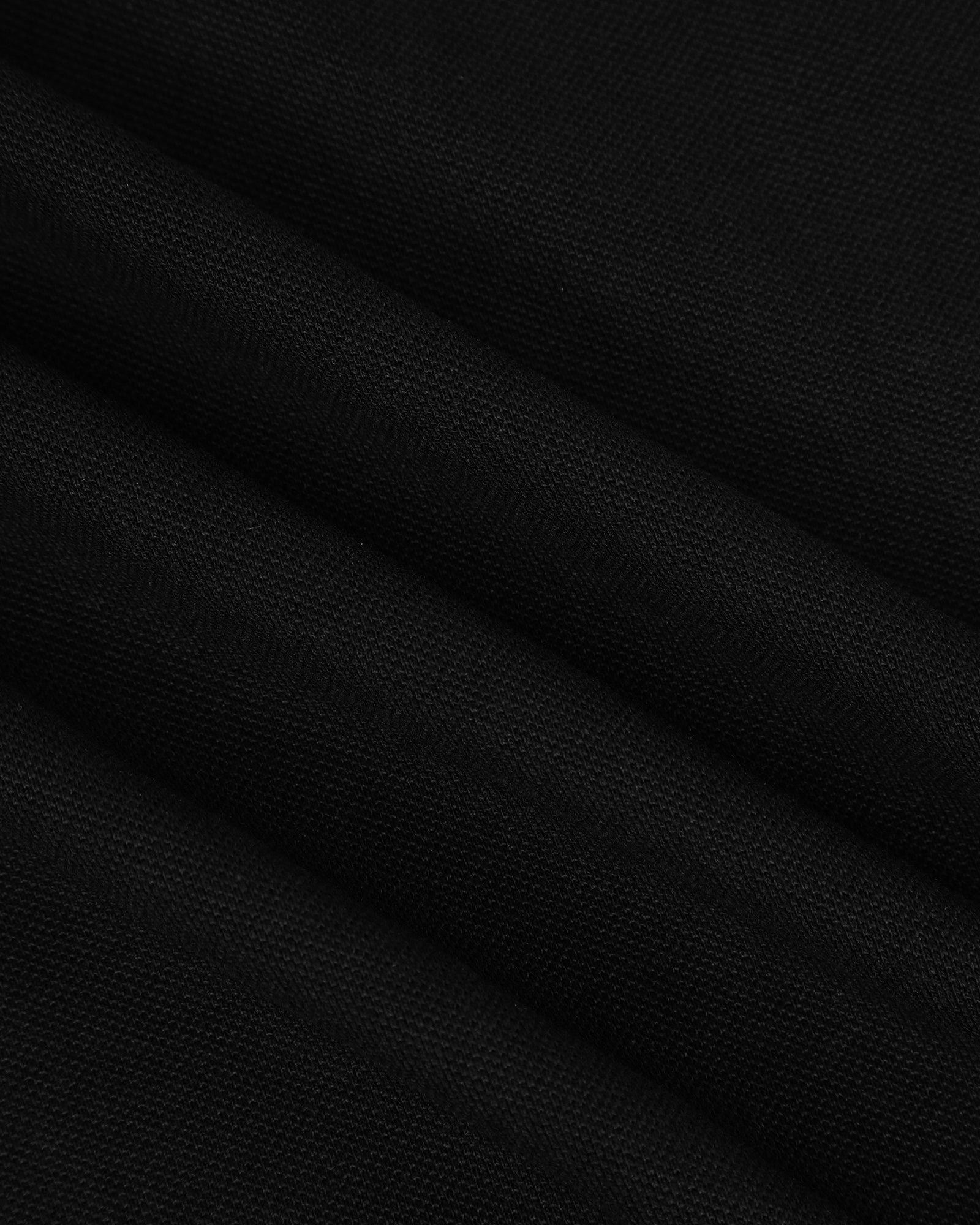 Polo Black Solid T-Shirt - Zephyr