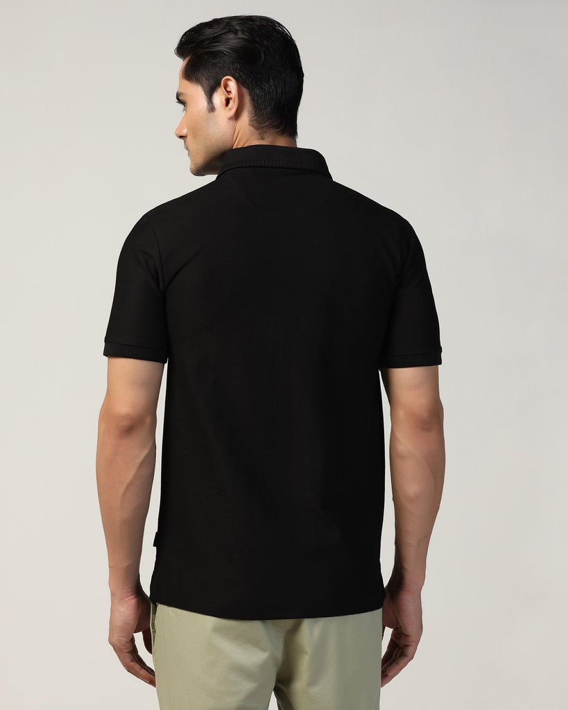 Polo Black Structure T-Shirt - Bingo