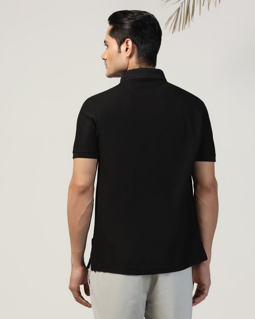 Polo Black Structure T-Shirt - Bingo