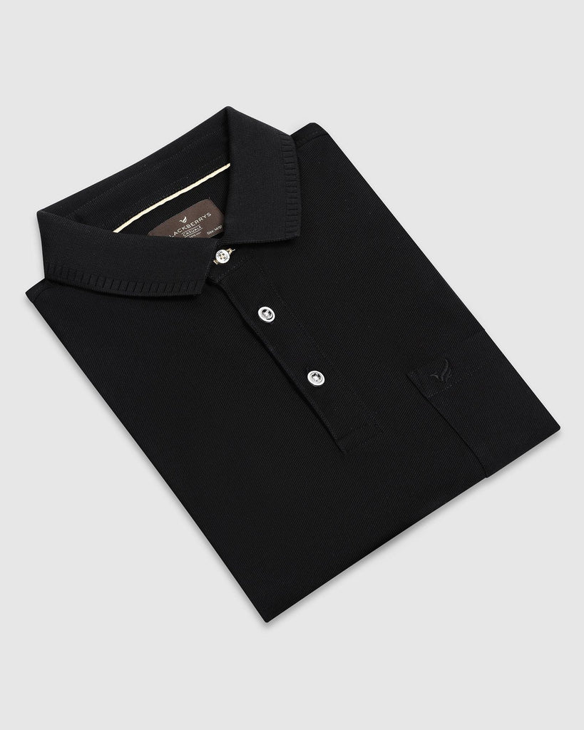 Polo Black Structure T-Shirt - Bingo