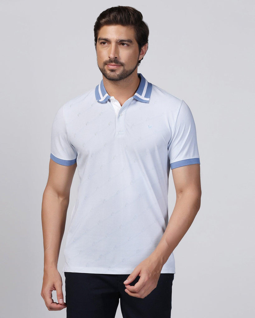 Polo Blue Printed T-Shirt - Nit