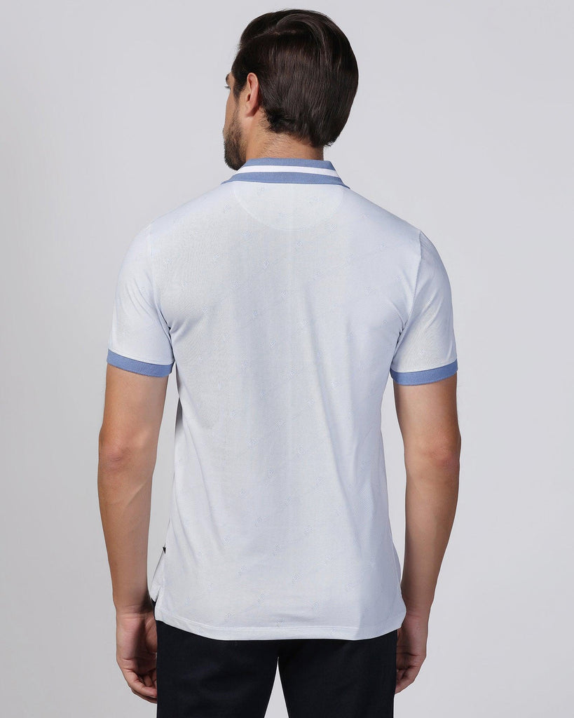 Polo Blue Printed T-Shirt - Nit