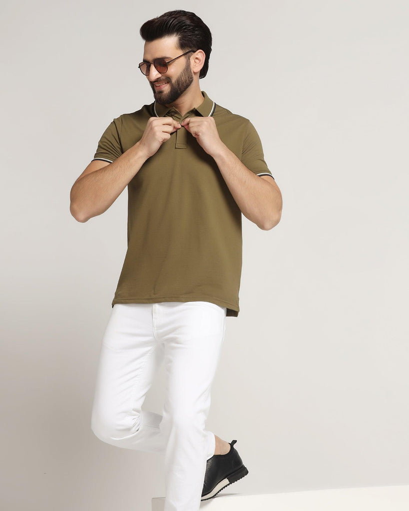 Polo Butternut Solid T-Shirt - Ollie