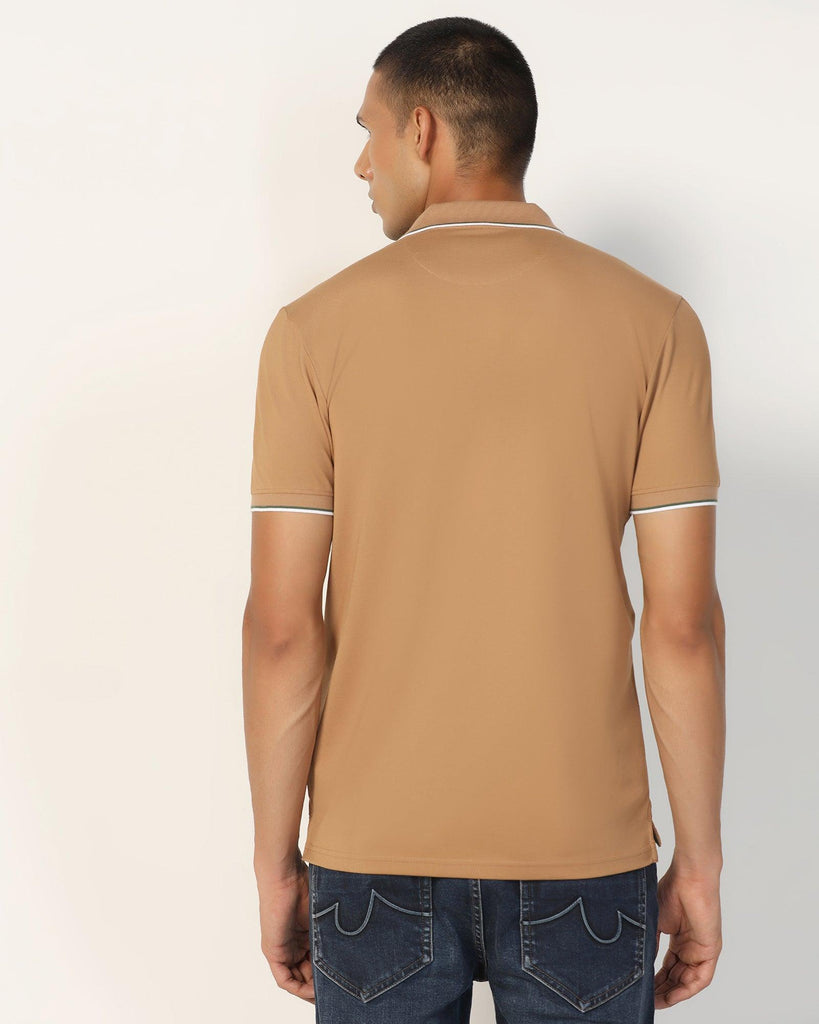 Polo Camel Solid T-Shirt - Andro