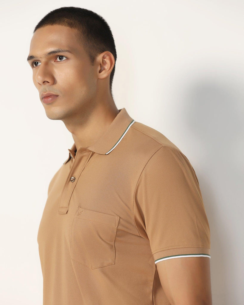 Polo Camel Solid T-Shirt - Andro