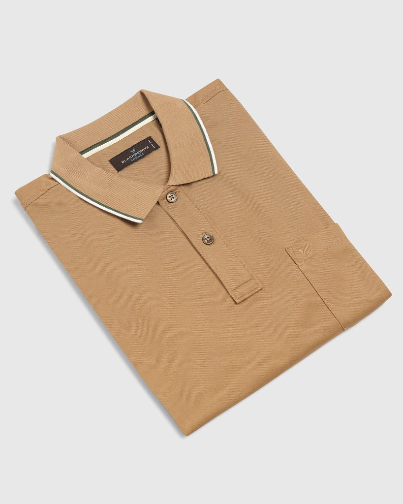 Polo Camel Solid T-Shirt - Andro