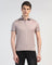 Polo Cloud Grey Solid T-Shirt - Ether