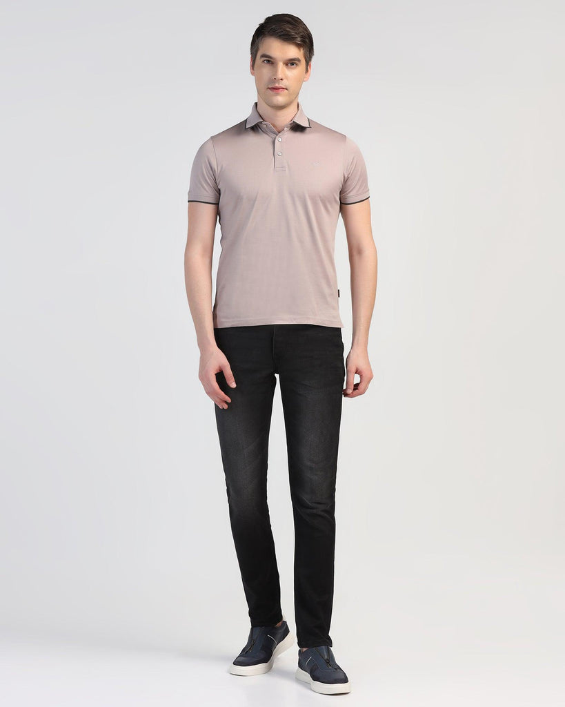 Polo Cloud Grey Solid T-Shirt - Ether