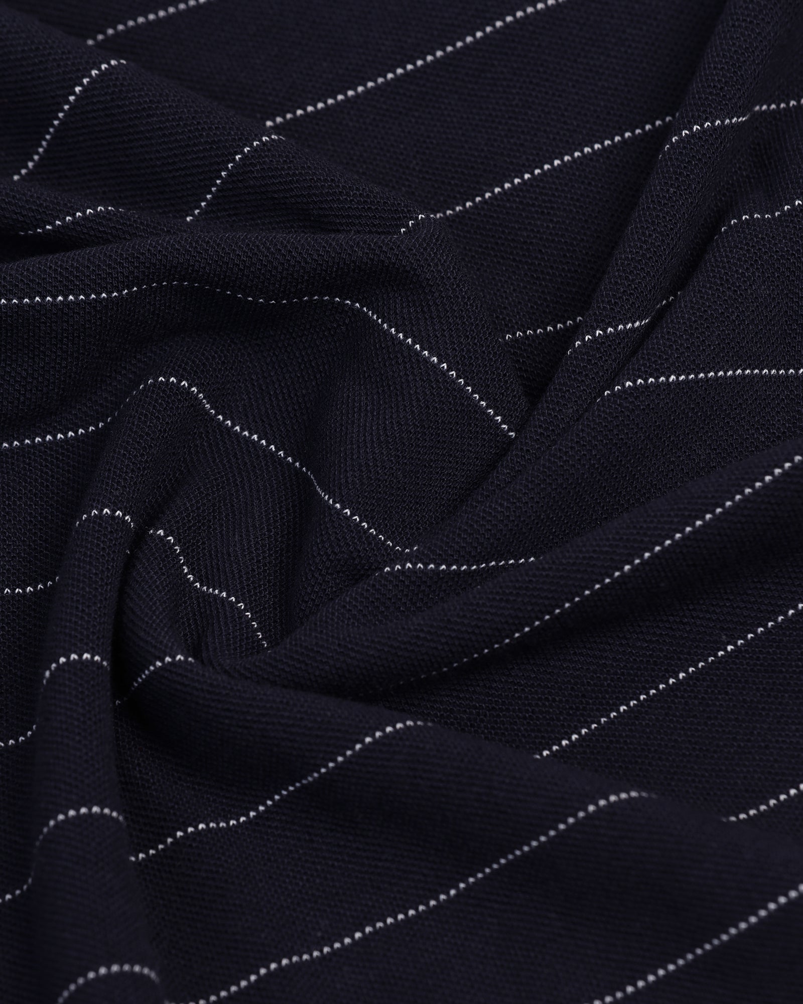 Polo Deep Navy Stripe T-Shirt - Willow