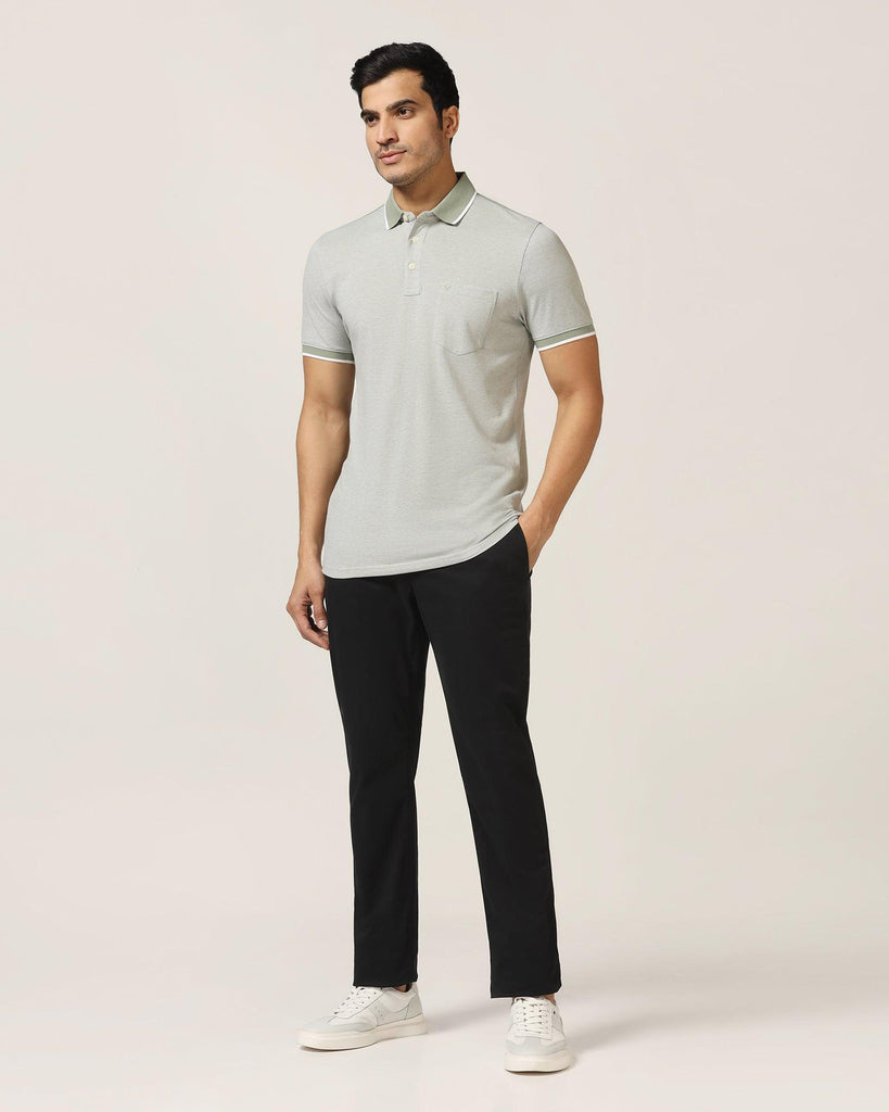 Polo Green Solid T-Shirt - Poco