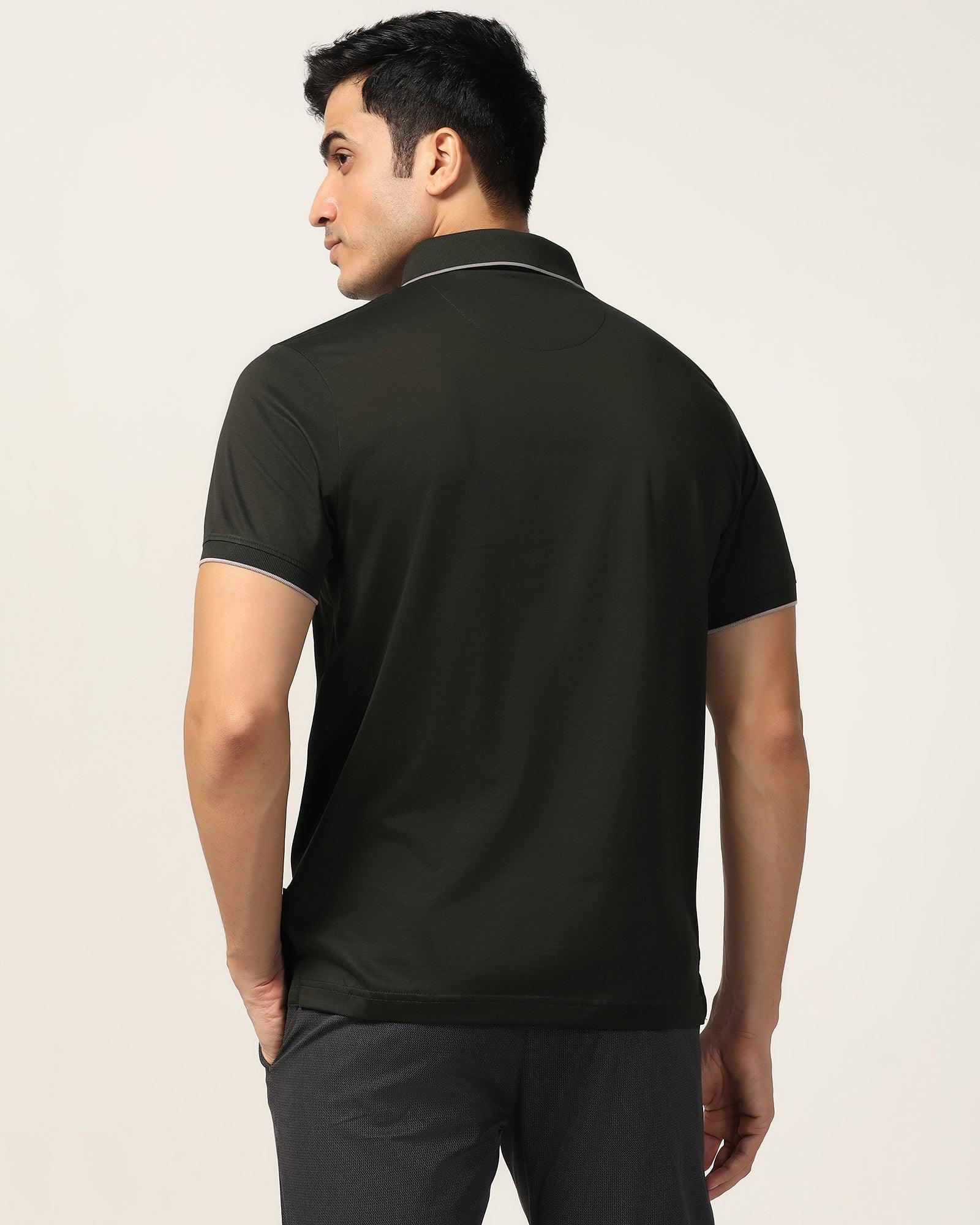 Polo Kelp Solid T-Shirt - Ether