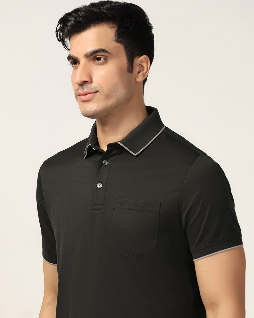 Polo Kelp Solid T-Shirt - Ether