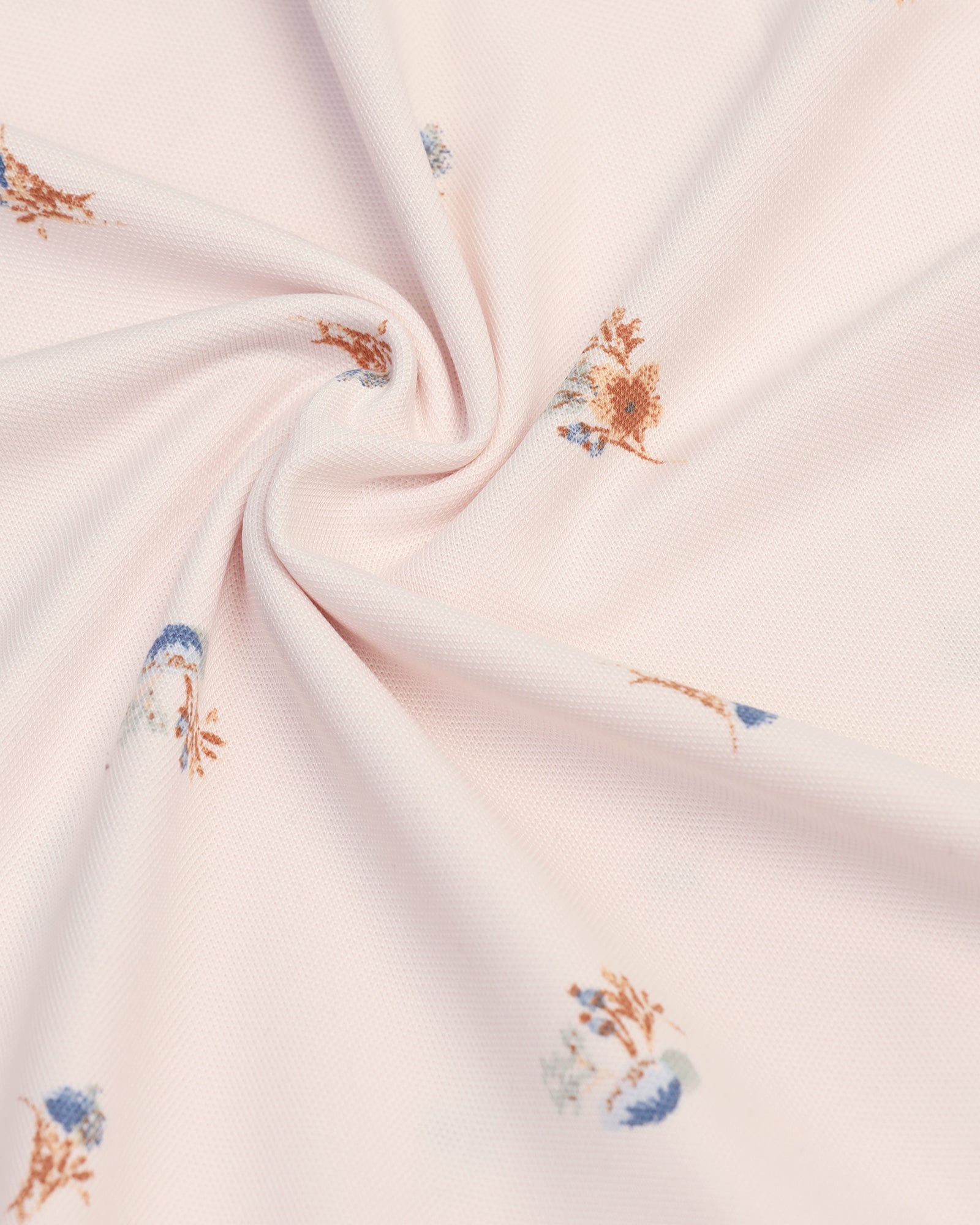 Polo Light Pink Printed T-Shirt - Depp