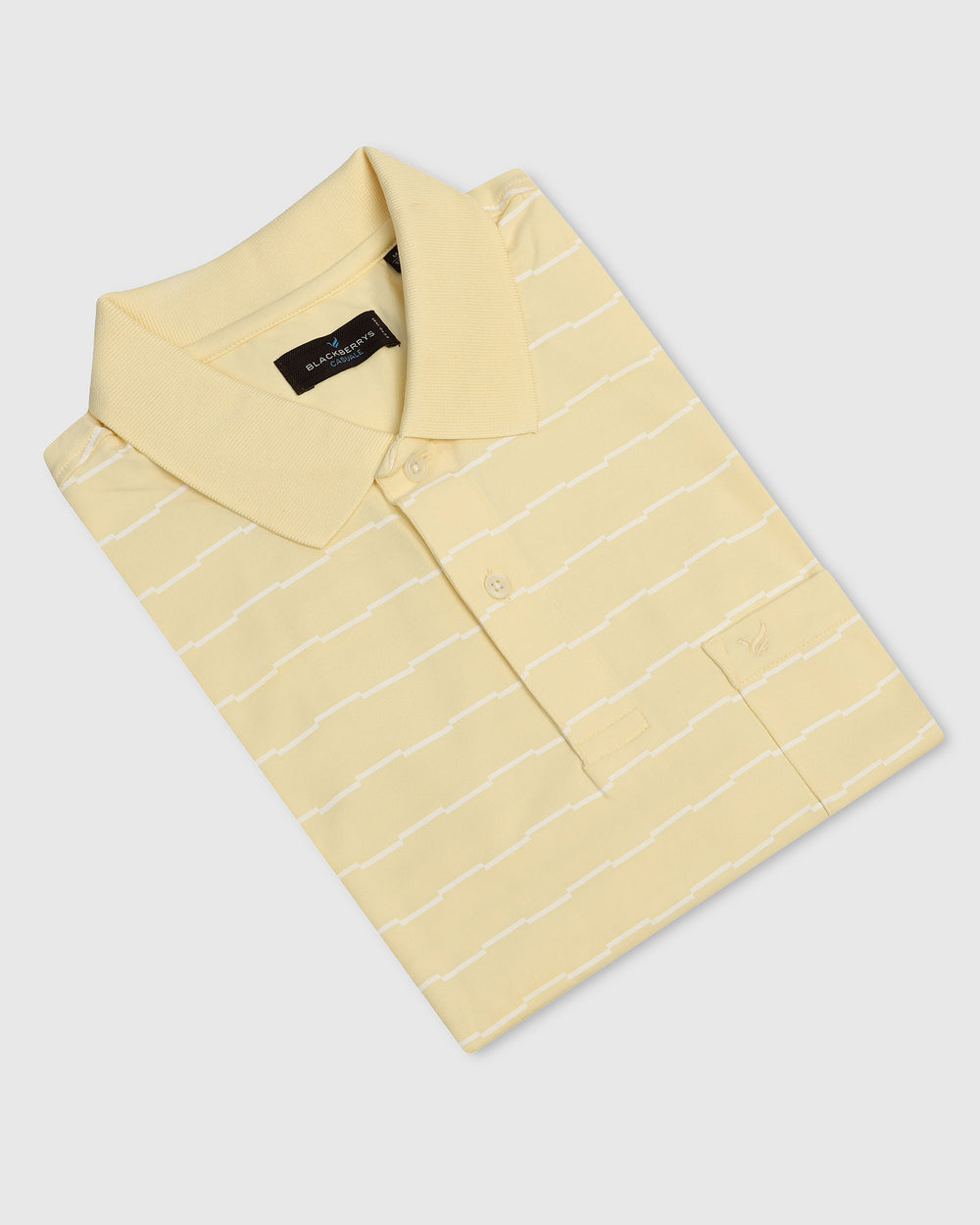 Yellow Stripe Polo