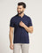 Polo Medieval Blue Stripe T Shirt - Space