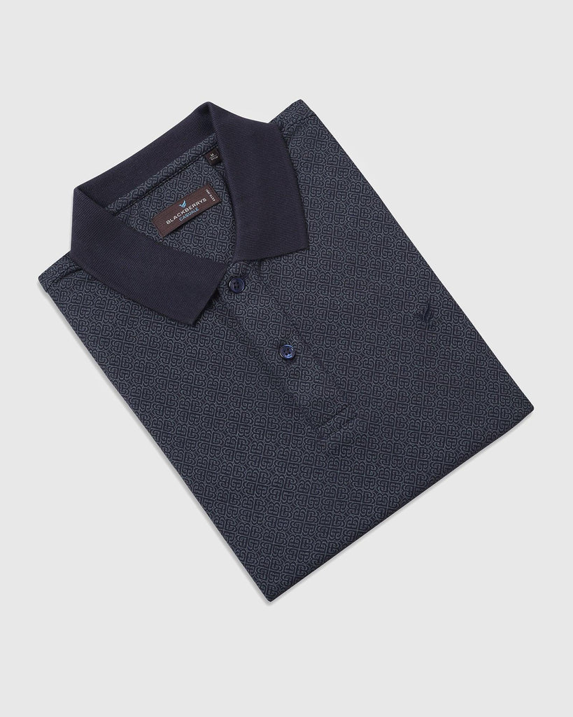 Polo Navy Printed T-Shirt - Taichi