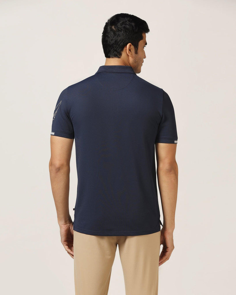 Polo Navy Solid T-Shirt - Carrington