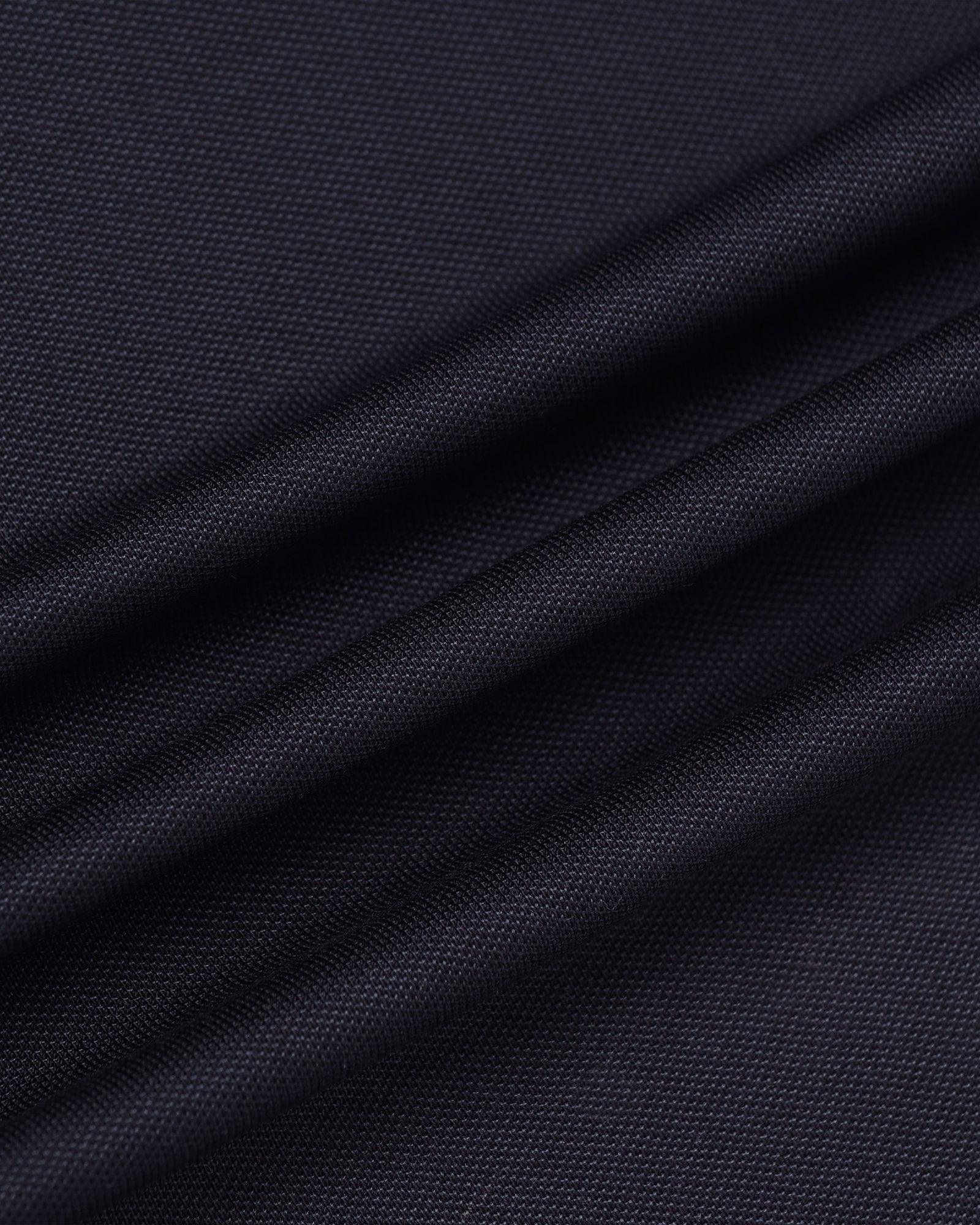 Crew Neck Navy Solid T-Shirt - Band