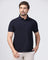 Polo Navy Structure T-Shirt - Bingo