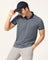 Polo Navy Structure T-Shirt - Kiyo