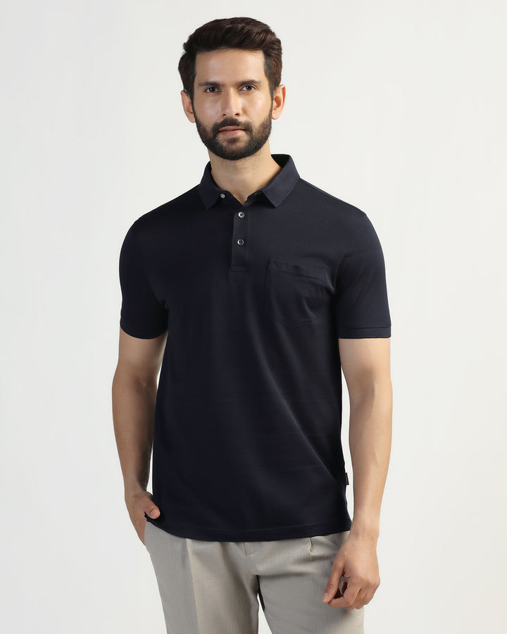 Polo Navy Stripe T-Shirt - Zeta