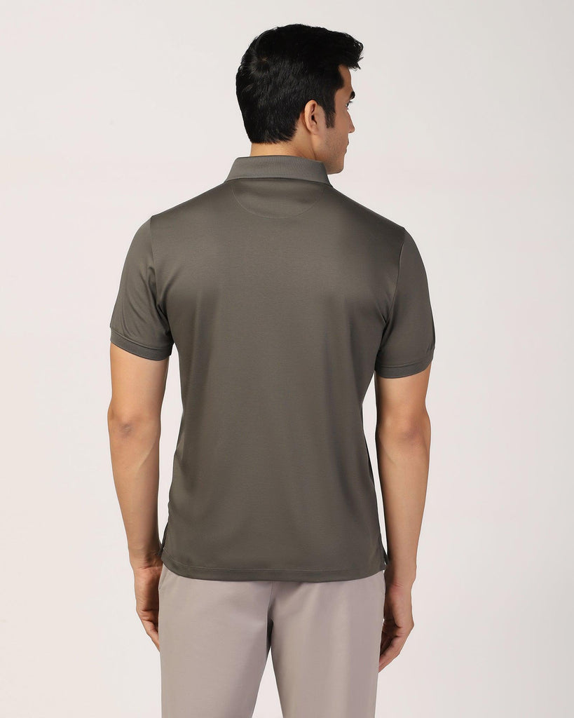 Polo Olive Solid T-Shirt - Toll