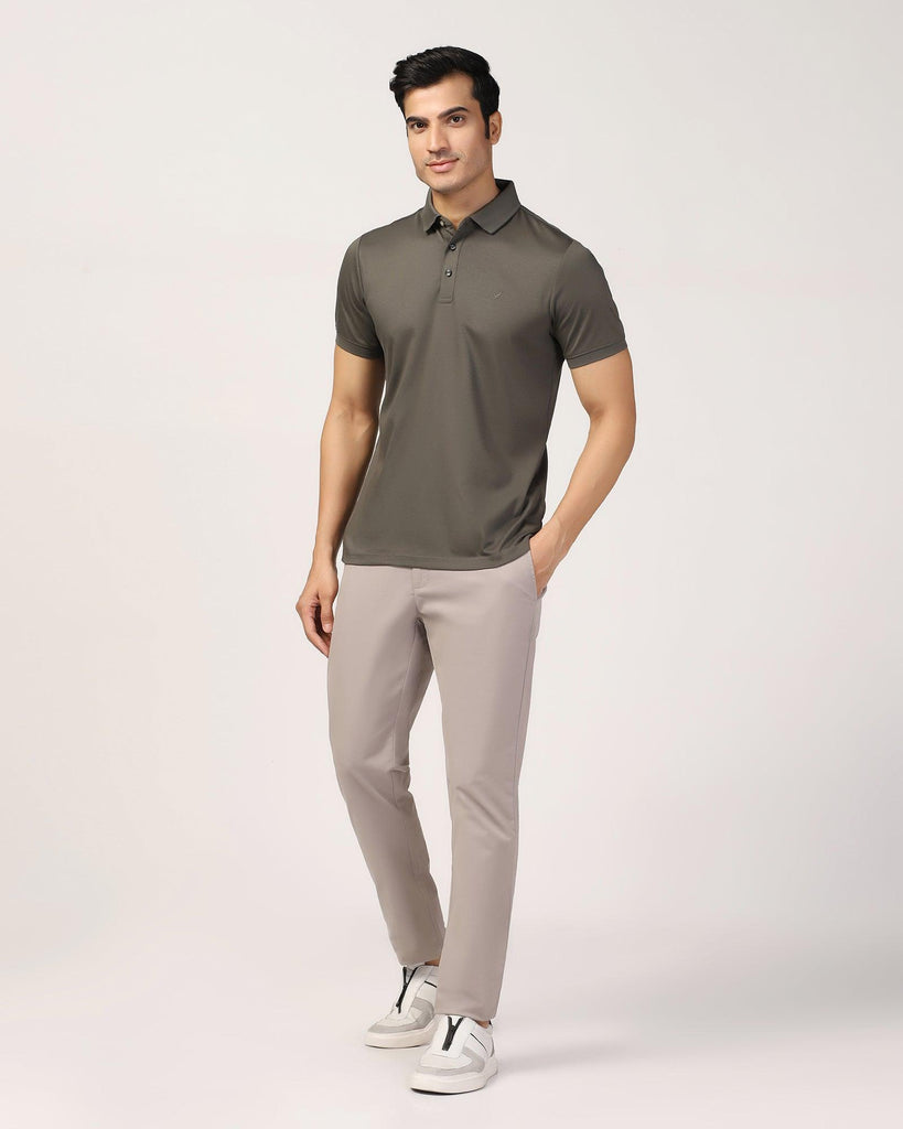 Polo Olive Solid T-Shirt - Toll