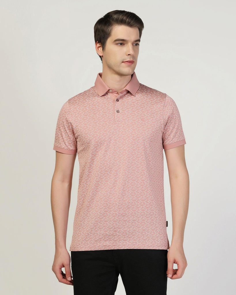 Polo Pink Printed T-Shirt - Timmy