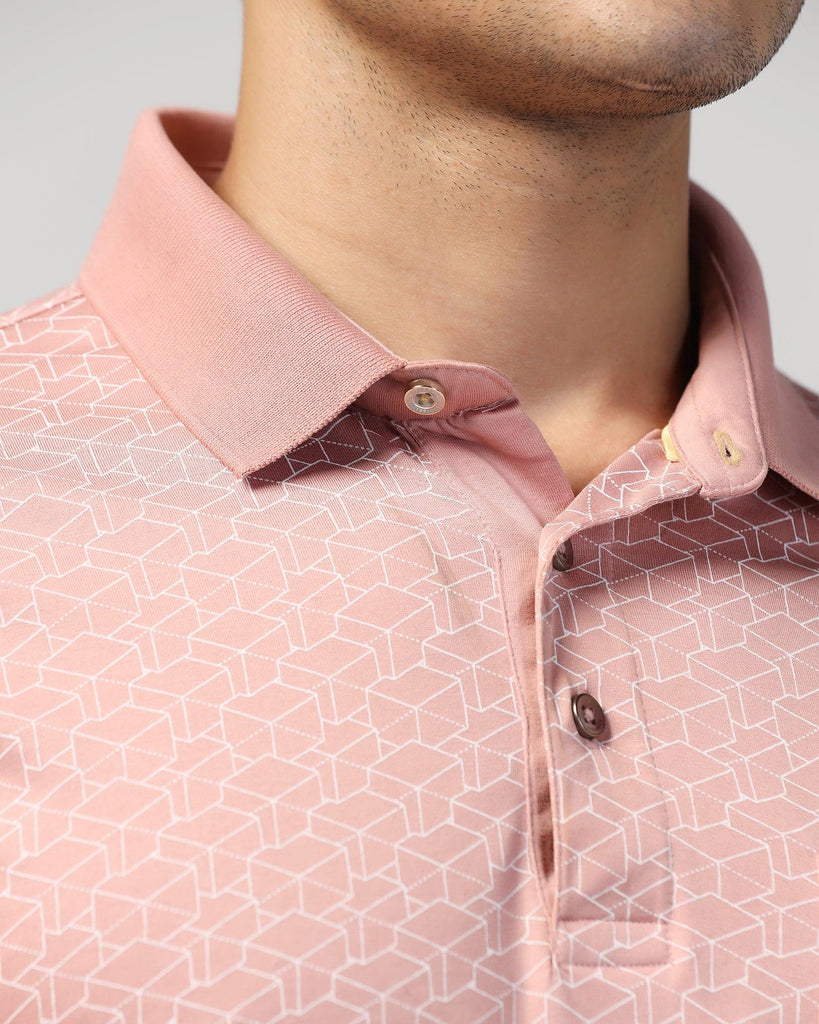 Polo Pink Printed T-Shirt - Timmy