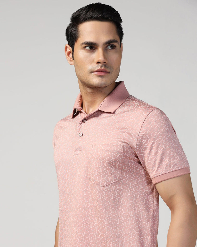 Polo Pink Printed T-Shirt - Timmy