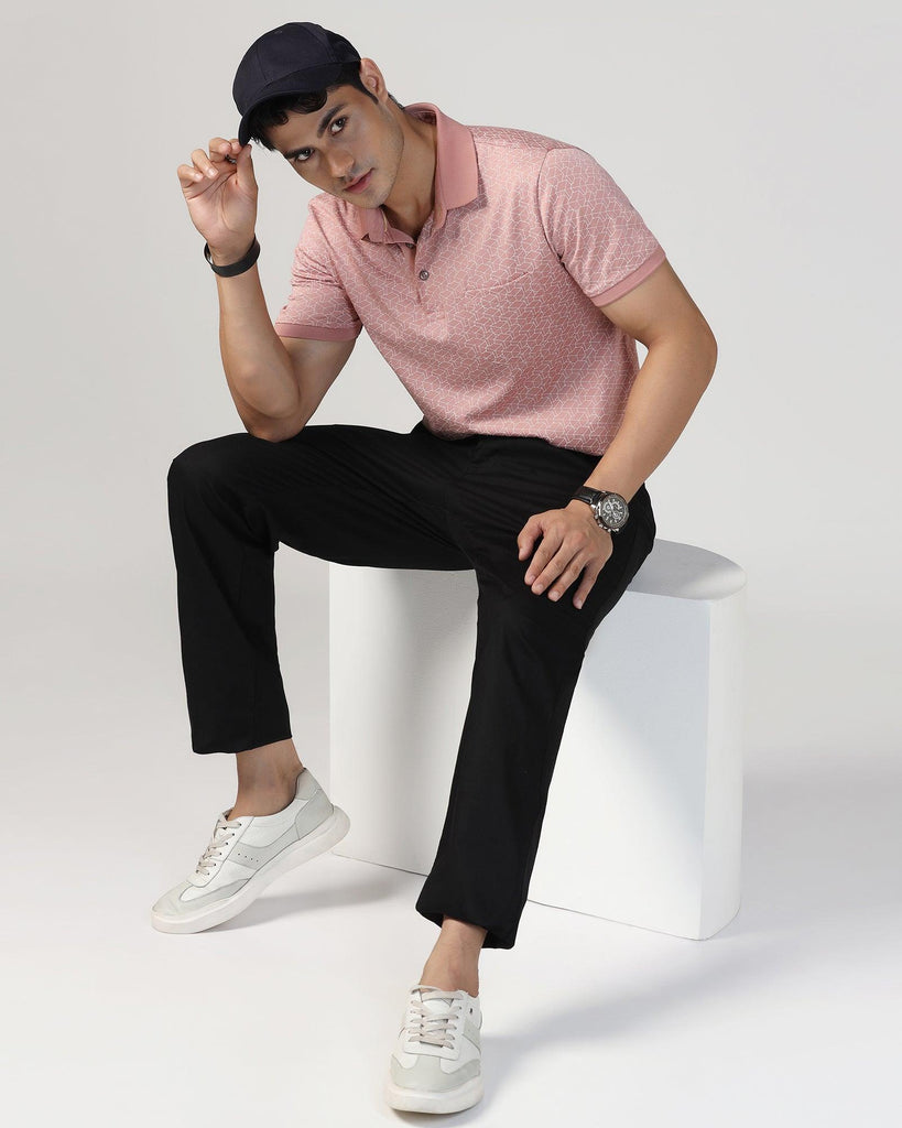 Polo Pink Printed T-Shirt - Timmy