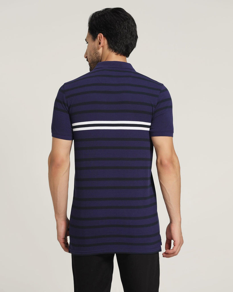 Polo Purple Stripe T-Shirt - John