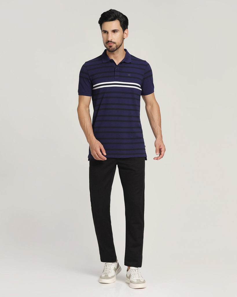 Polo Purple Stripe T-Shirt - John