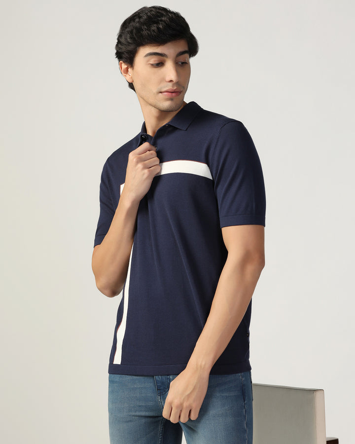 Polo Raven Blue T-Shirt - Akane