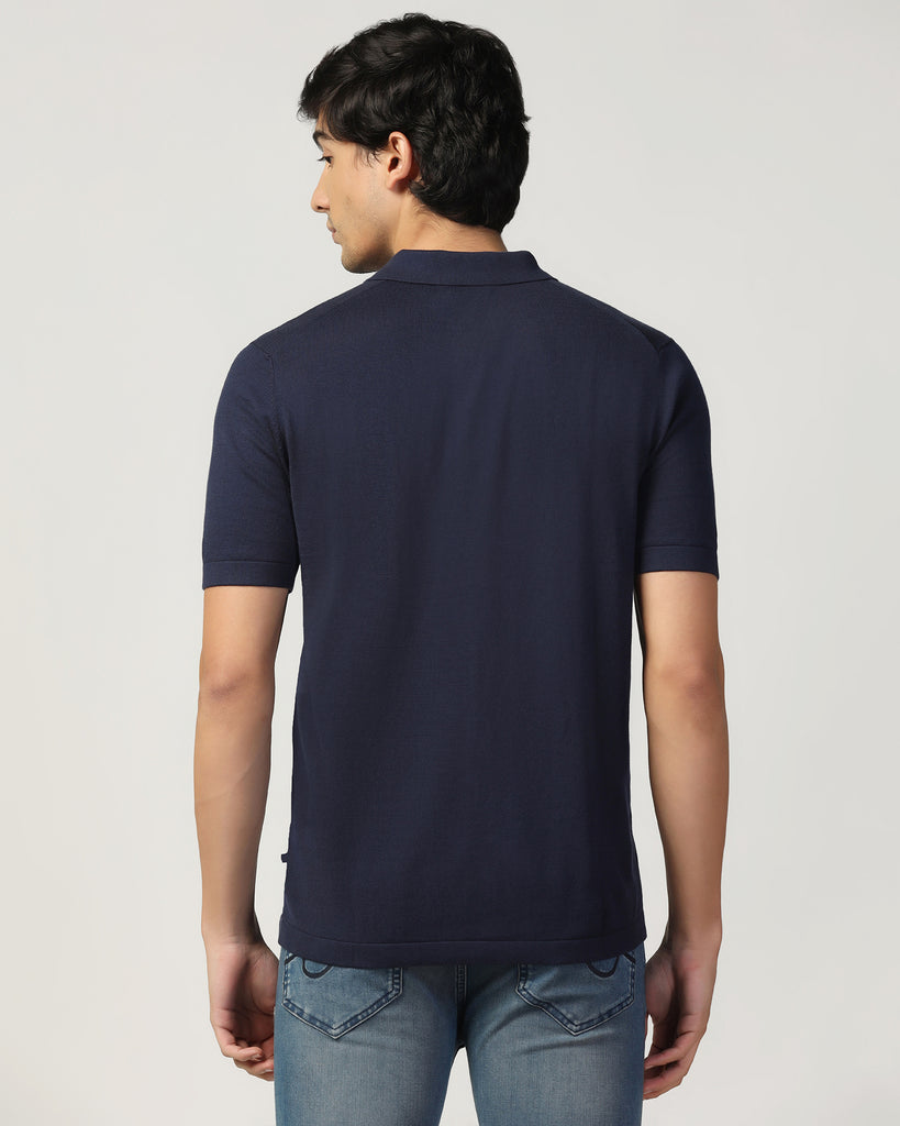 Polo Raven Blue T-Shirt - Akane