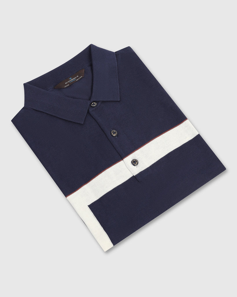 Polo Raven Blue T-Shirt - Akane