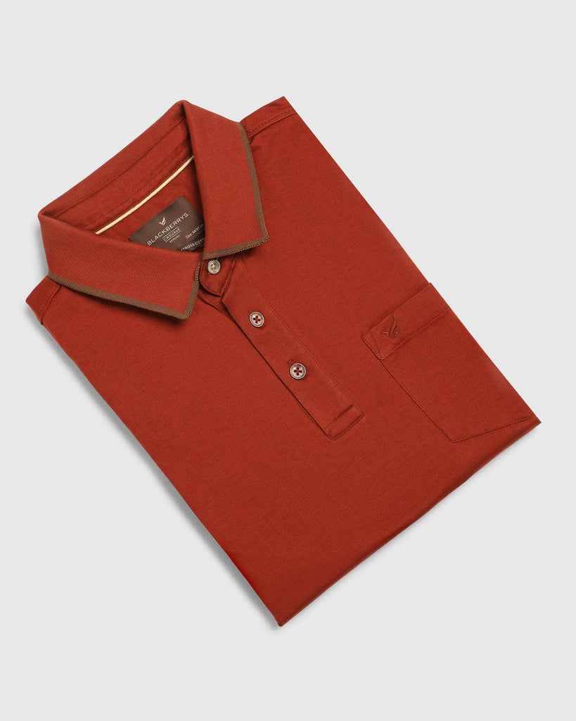 Polo Rust Solid T-Shirt - Ether