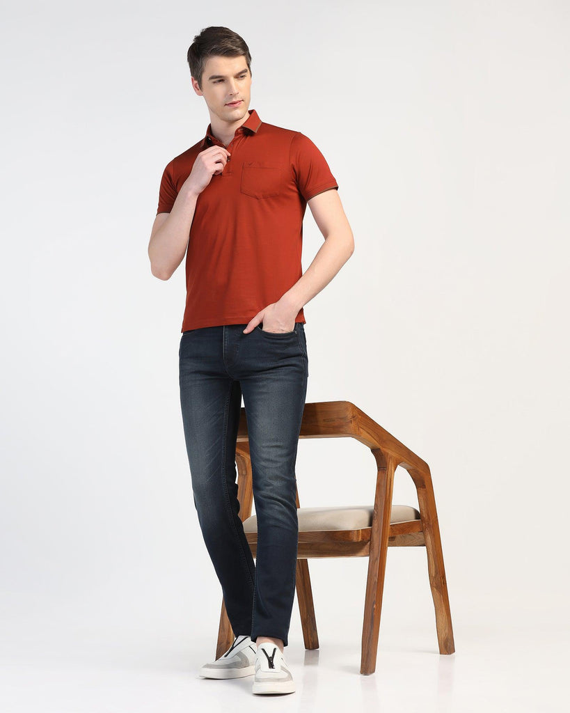 Polo Rust Solid T-Shirt - Ether