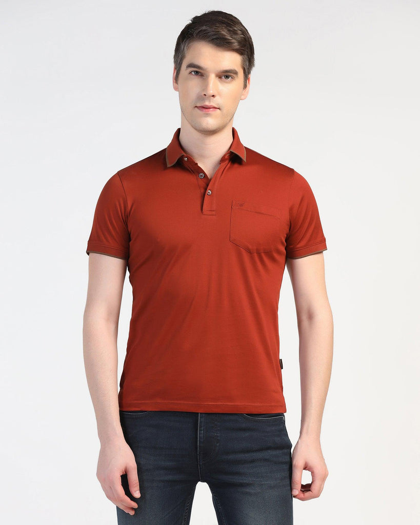 Polo Rust Solid T-Shirt - Ether