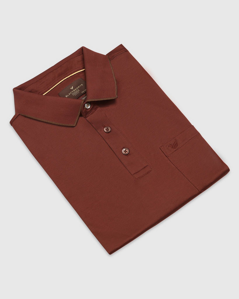 Polo Rust Solid T-Shirt - Ether