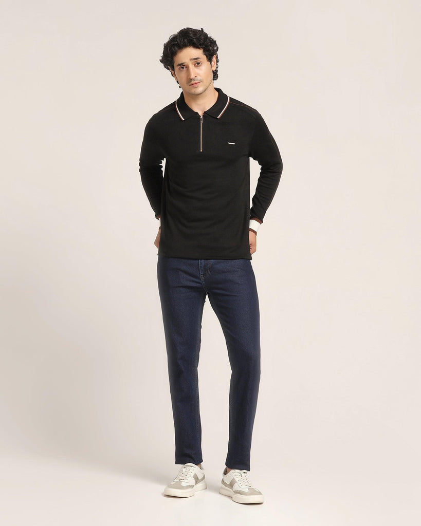 Polo Black Solid T-Shirt - Reiss