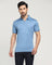 Polo Blue Solid T Shirt - Tango