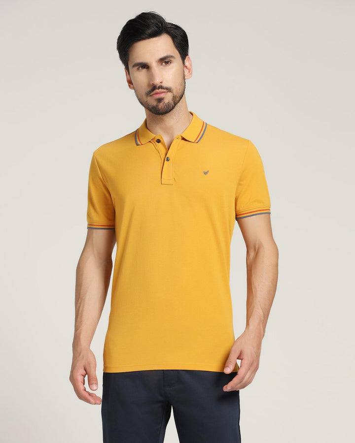 Polo Golden Solid T-Shirt - Aquarius