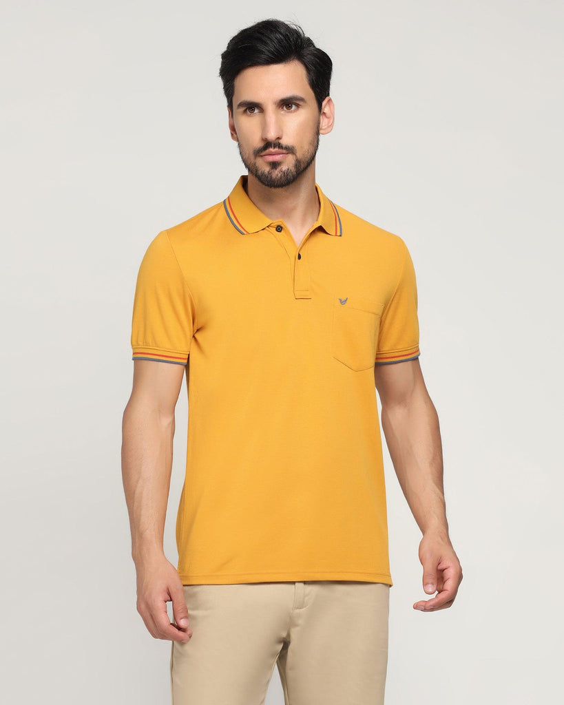 Polo Golden Solid T-Shirt - Aquarius