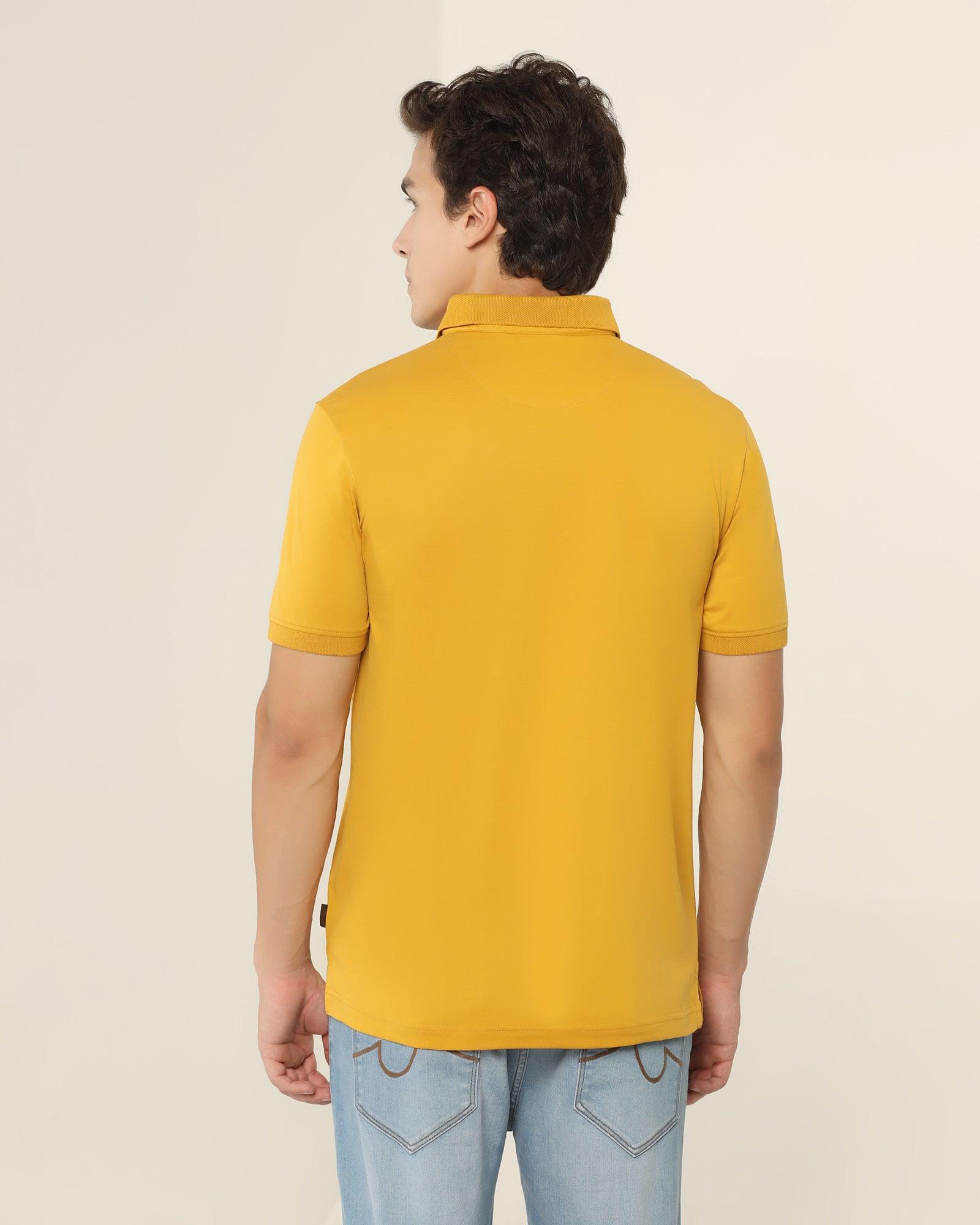 Polo Honey Solid T Shirt - Tango