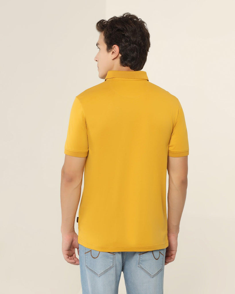 Polo Honey Solid T-Shirt - Tango